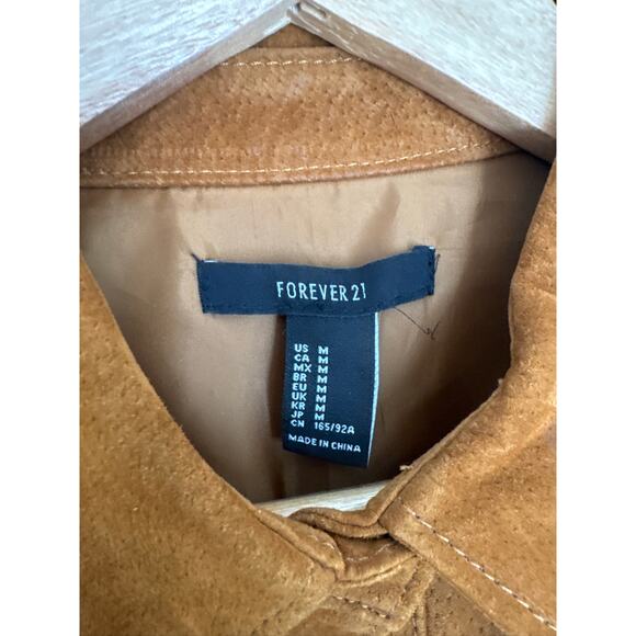 Forever 21 Tan Suede Blazer - Picture 3 of 9